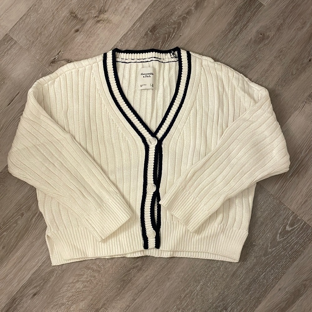 Abercrombie & Fitch Varsity Cardigan